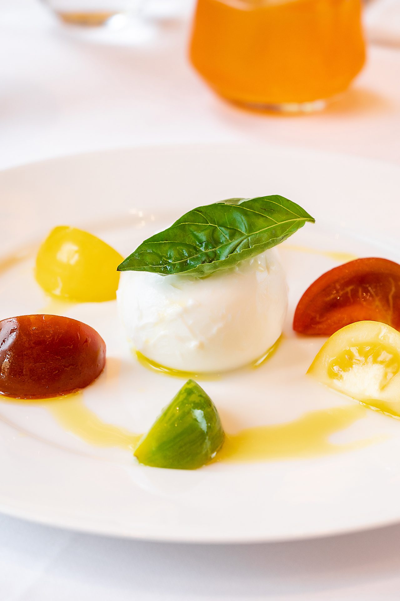 Bufala Alla Caprese: A Delicious Italian Salad Served at Madeo Fine Dining Restaurant - Riyadh